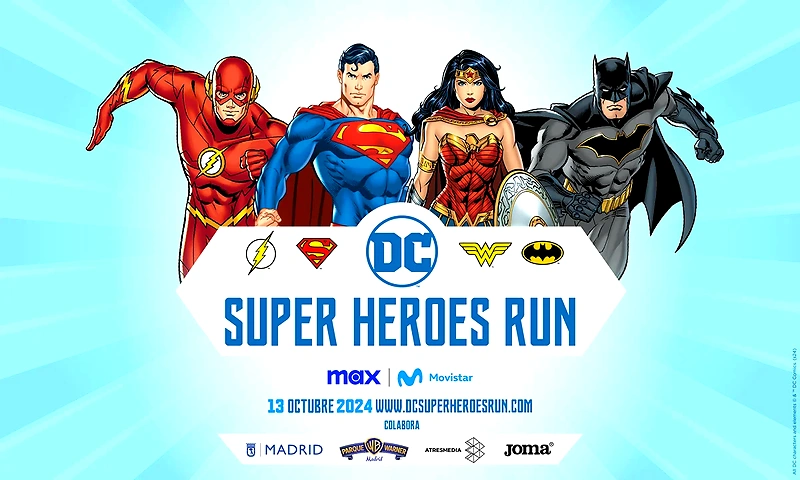 DC Superhelte Løb 2024. Tilmeld dig!