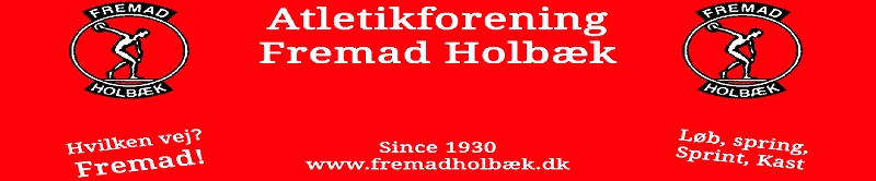 Atletikforeningen Fremad Holbæks logo.