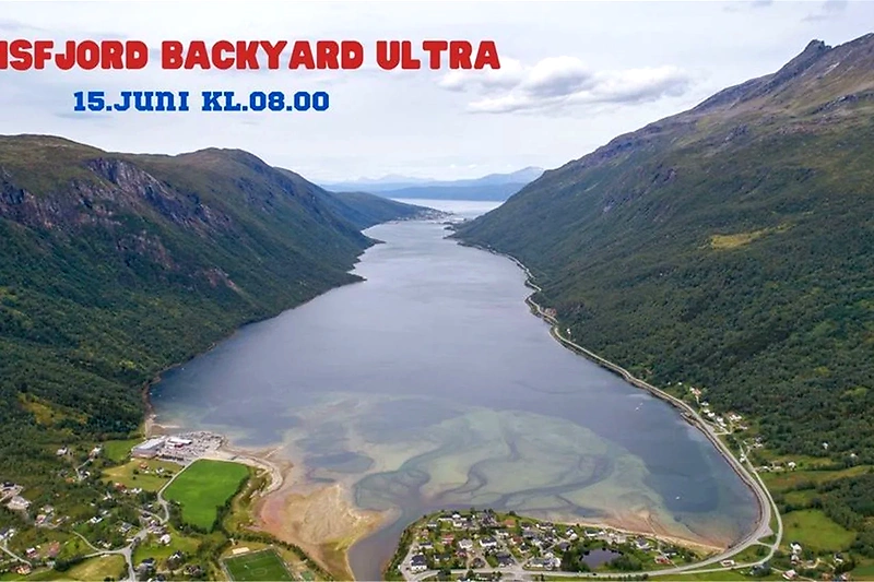 Beautiful view over Narvikfjorden, race arena for Backyard Ultra.
