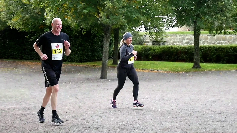 Runners in the Honor Race.