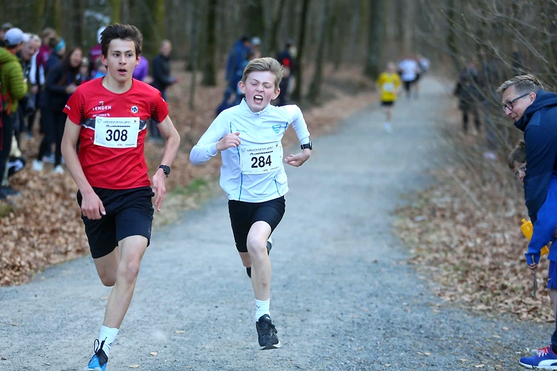 Trail runners.