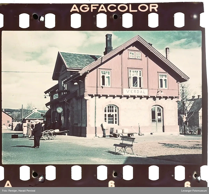 Verdal Stasjon, startsted for Sprek Elveløpet.