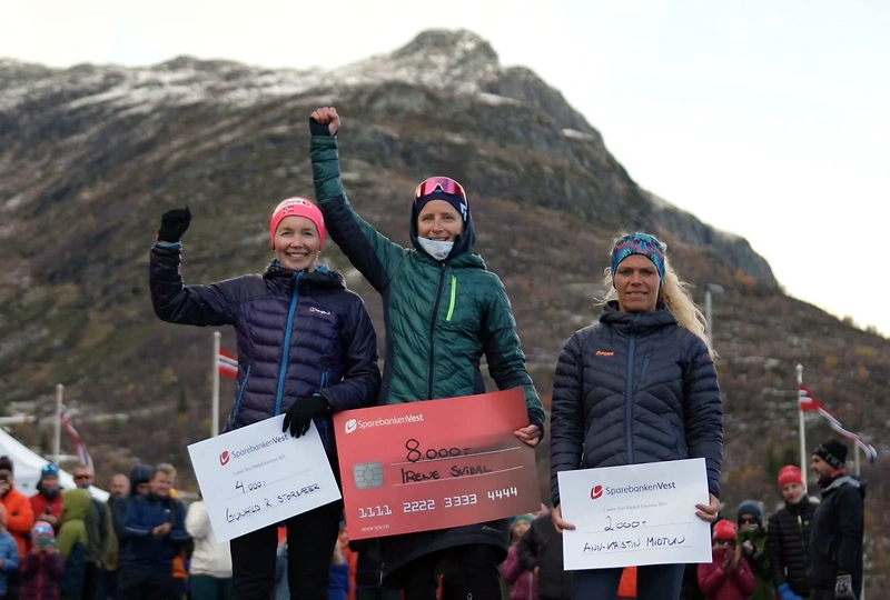 Winners of the Tyin Filefjell Extreme race.