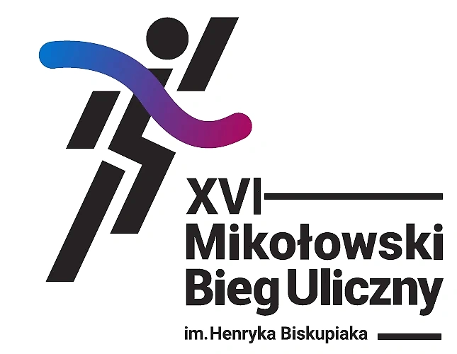 Logo XVI Mikołowski Bieg Uliczny im. Henryka Biskupupiaka