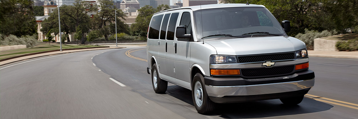 new chevrolet express-passenger