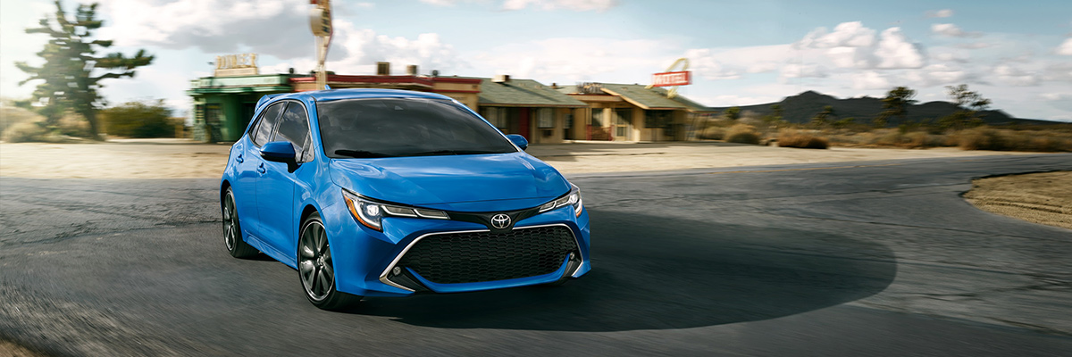 new toyota corolla-hatchback