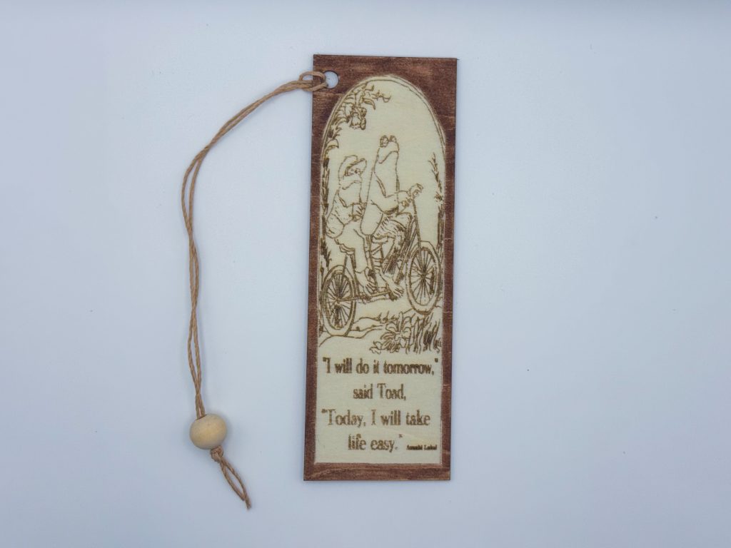 Frog and Toad "I will do it tomorrow" Bookmark