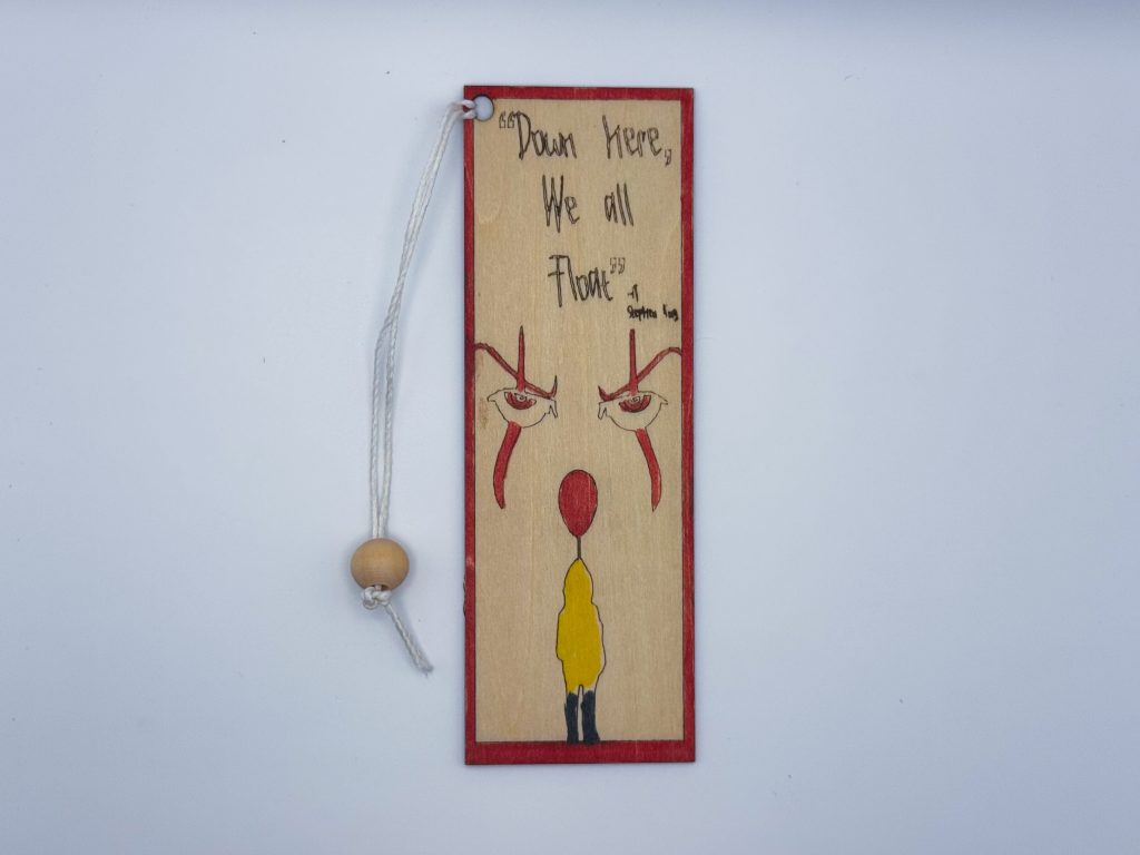 IT "We all float down here" Bookmark