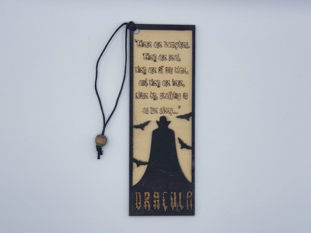 Dracula "There are Vampires" Bookmark