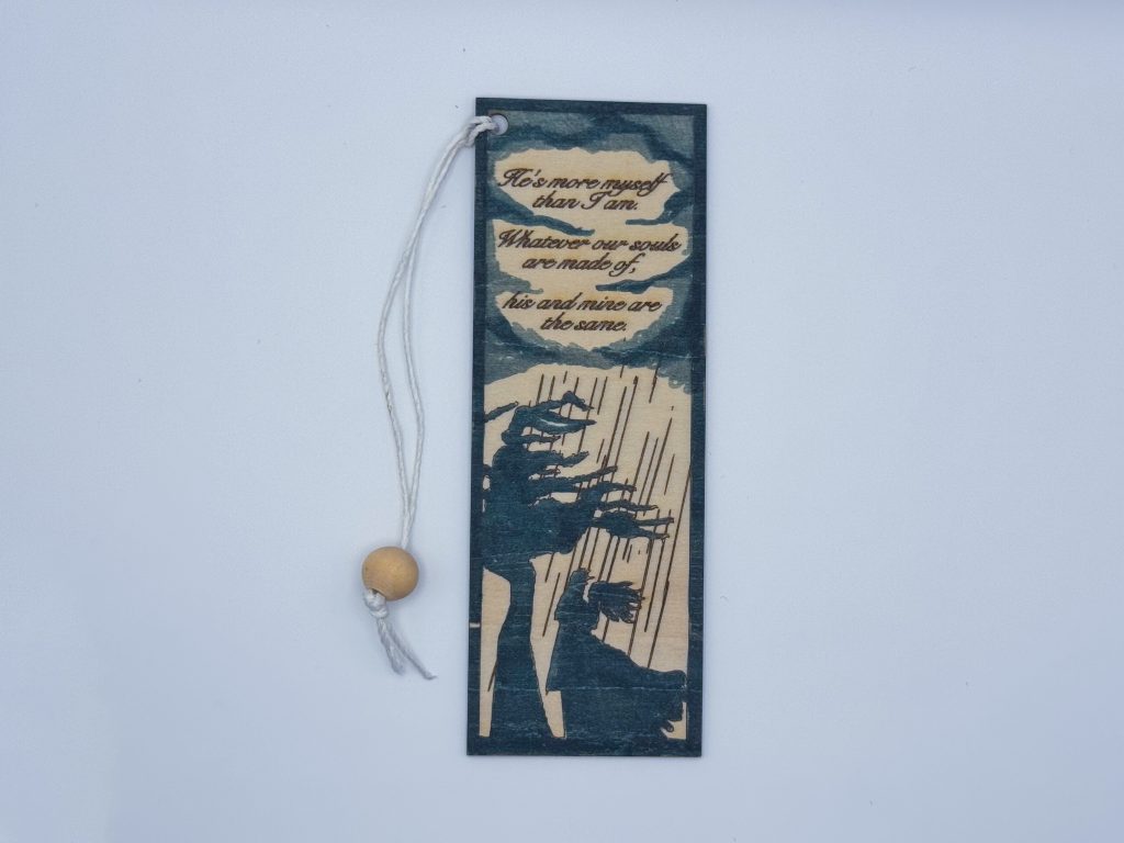 Wuthering Heights "He's more myself than I am" Bookmark