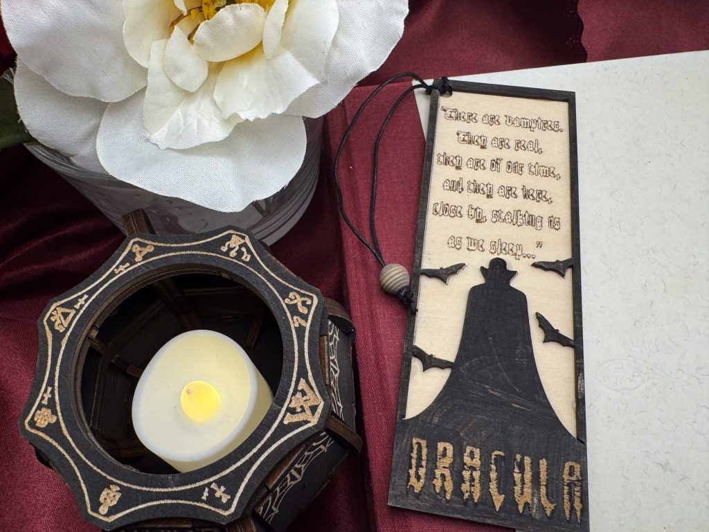 Dracula "There are Vampires" Bookmark