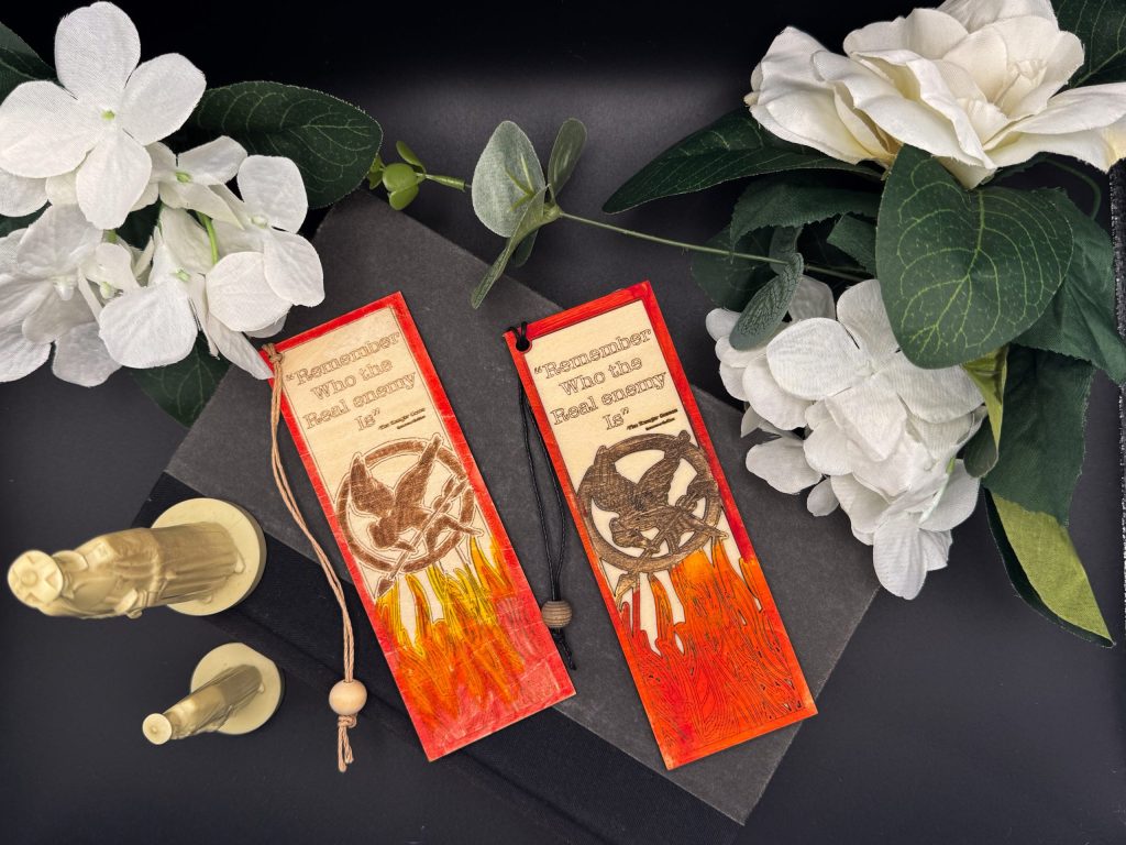 The Hunger Games "Remember the real enemy" Bookmark