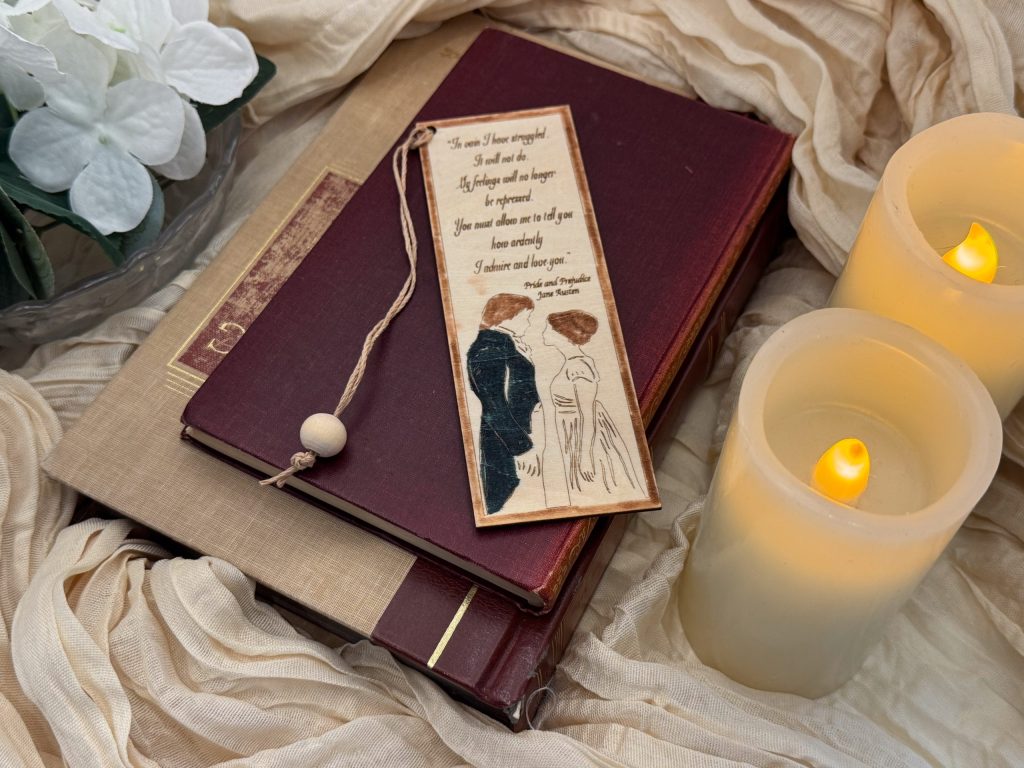 Pride and Prejudice "In vain I have struggled" Bookmark