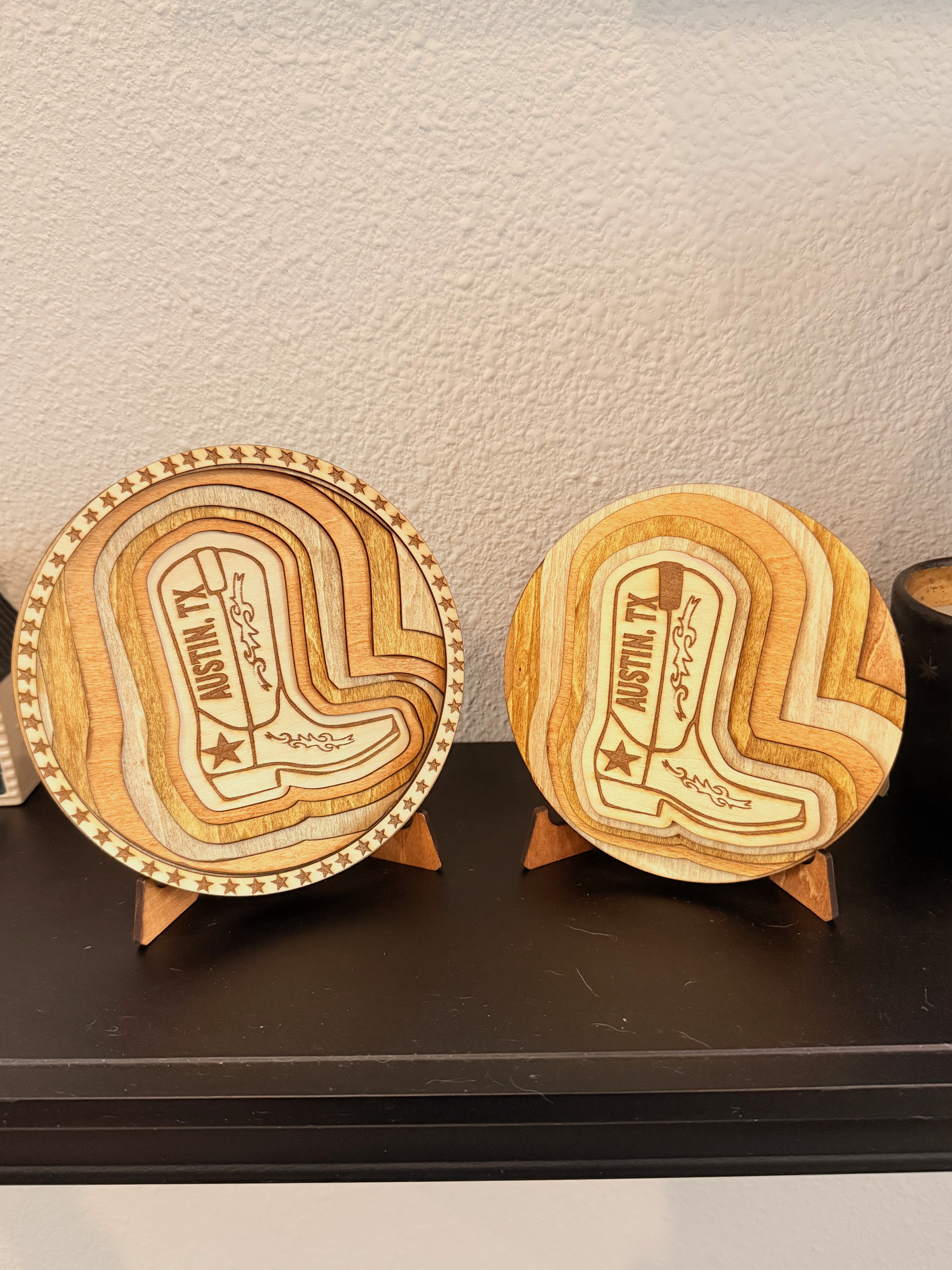 Austin Layered Wood Cowboy Boot - Image 9