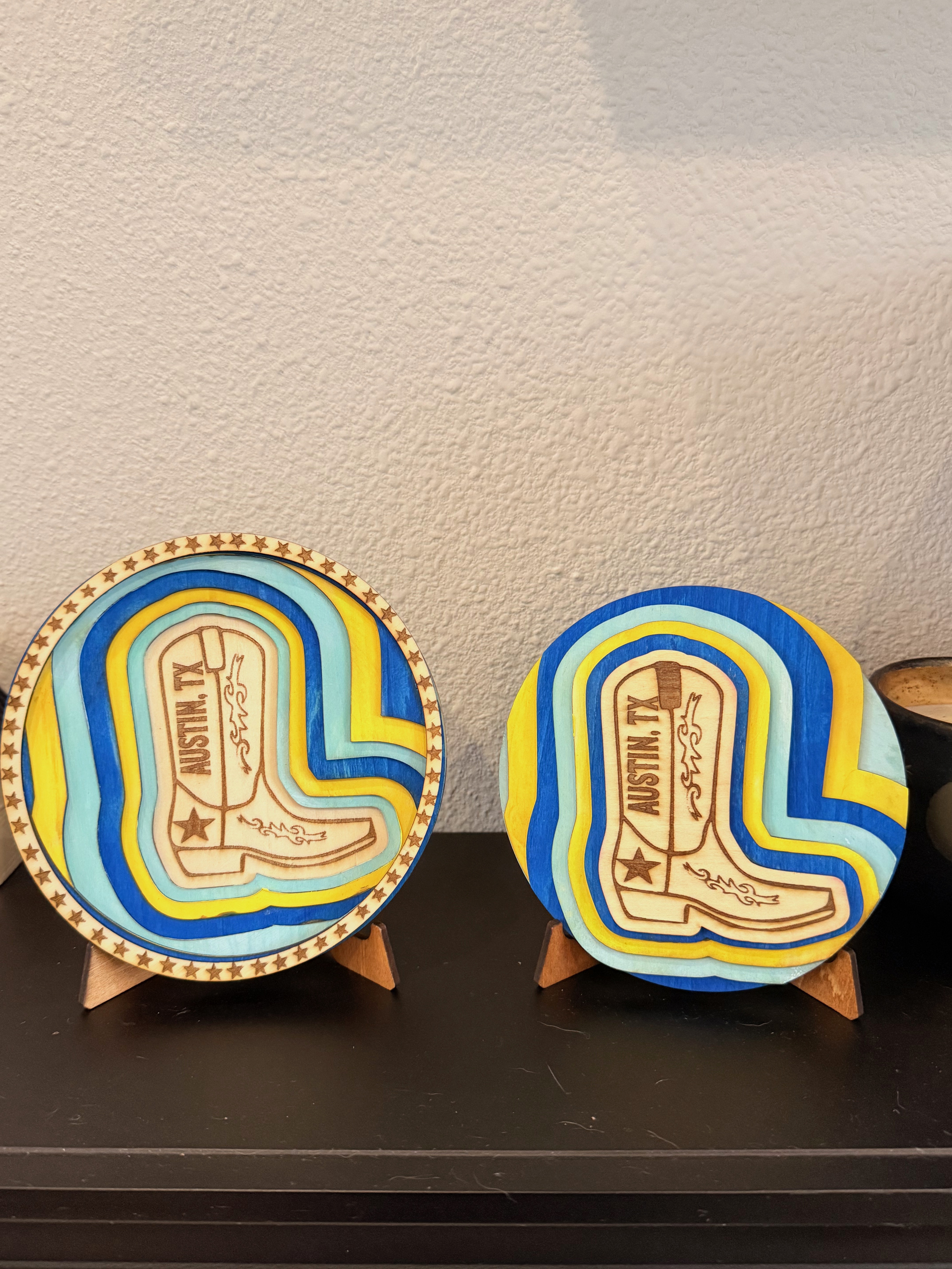 Austin Layered Wood Cowboy Boot - Image 10