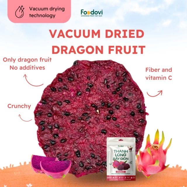 Vacuum Dried Dragon Fruit