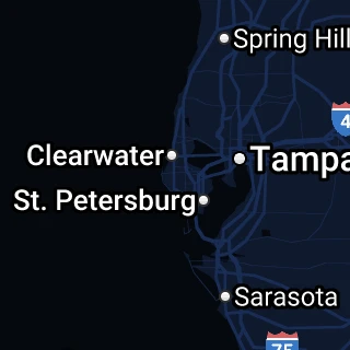 Pinellas County, FL Map