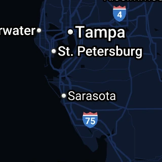 Manatee County, FL Map