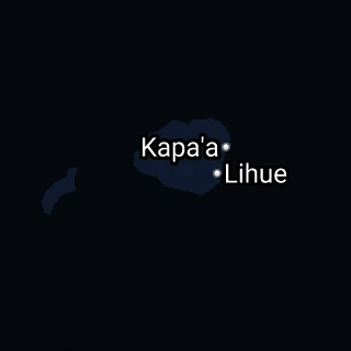 Kauai County, HI Map
