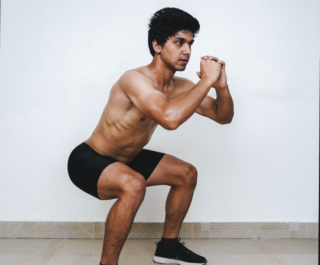 Squats help draw blood and energy downwards to assist in bowel movement