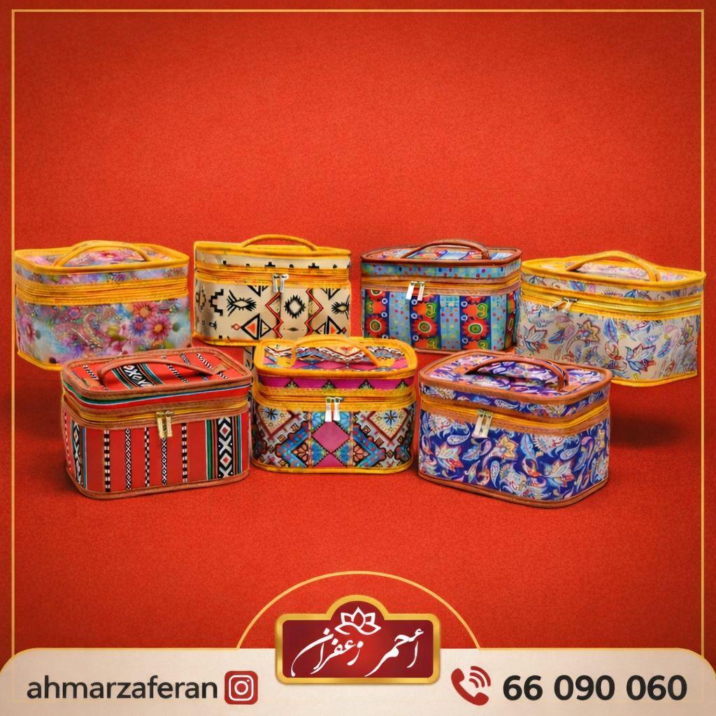 جنطة توزيعات 6 حبات * 1 غرام زعفران