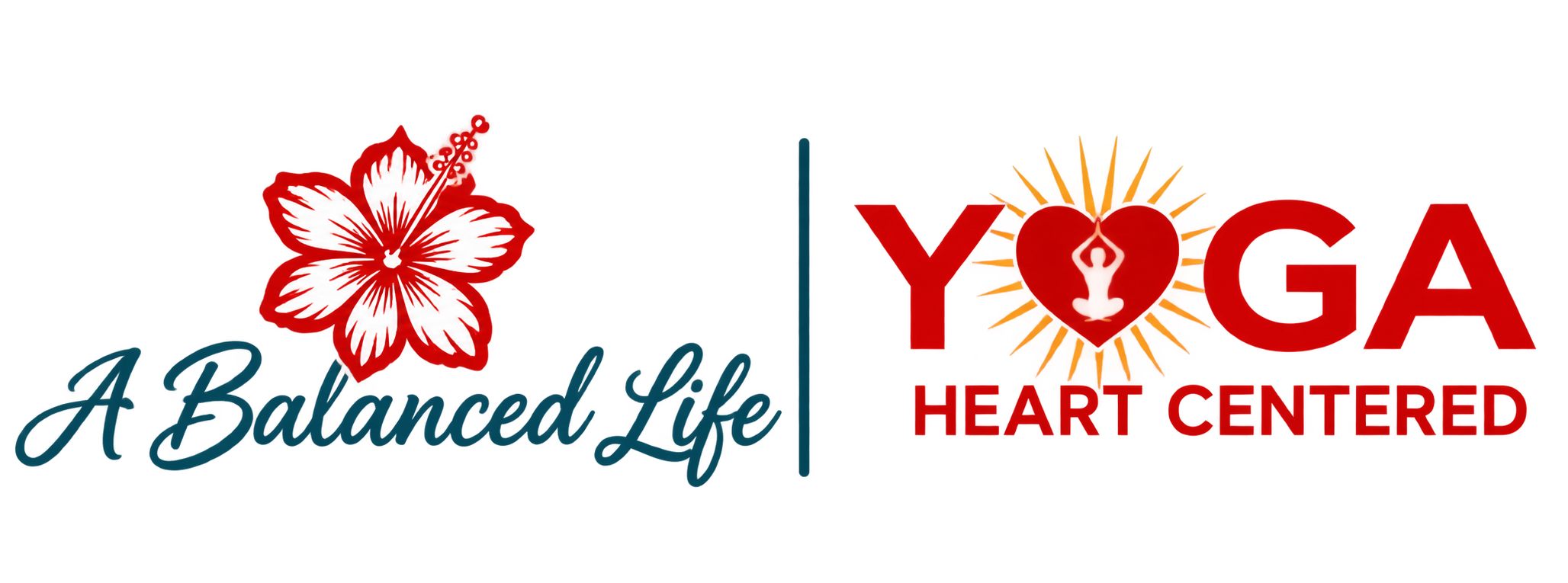 A Balanced Life & Heart Centered Yoga Logos