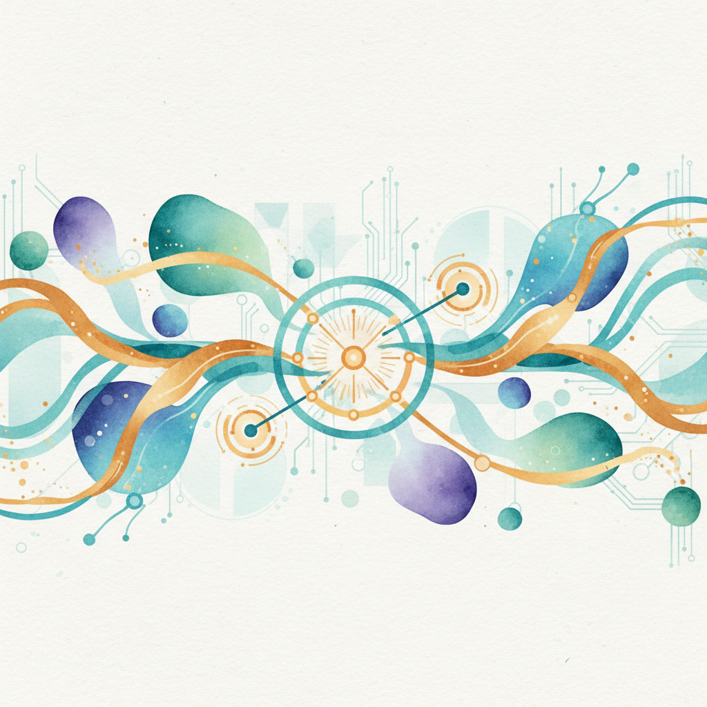 AI agent collaboration workflow showing multiple specialized agents coordinating on complex tasks with handoff points and feedback loops