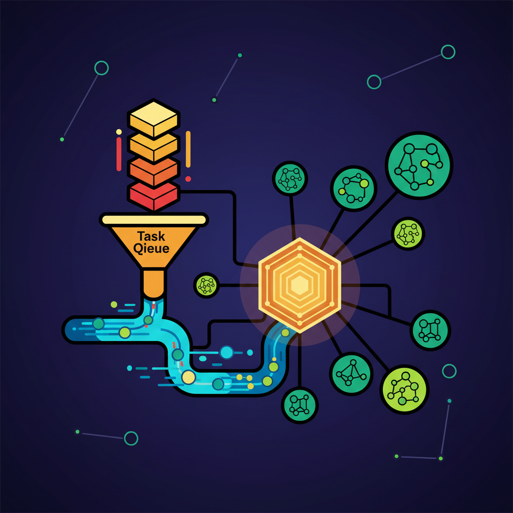 AI agent orchestration architecture diagram