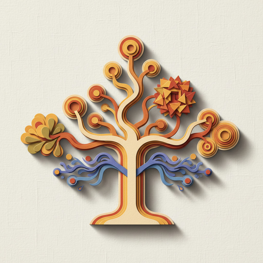 Decision tree visualization for AI agent prompts