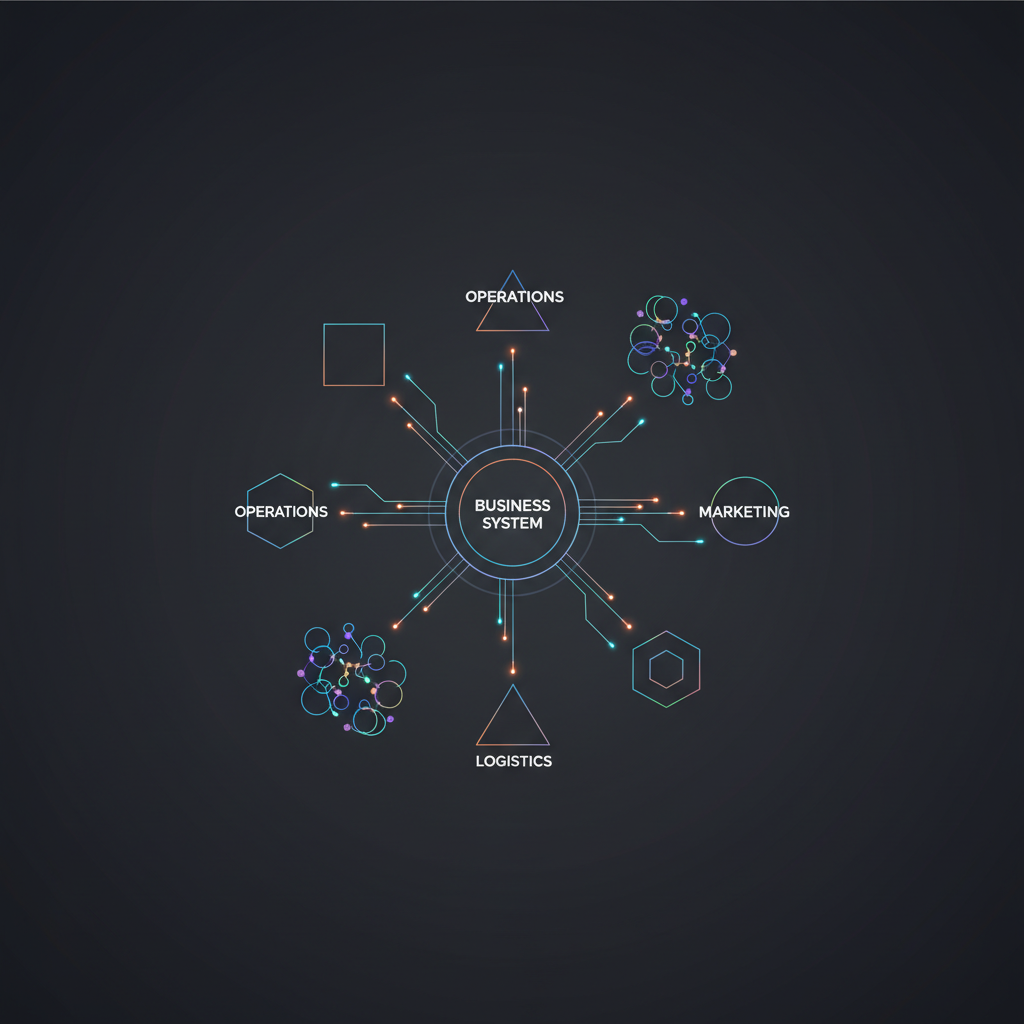 AI agents orchestrating multiple business systems