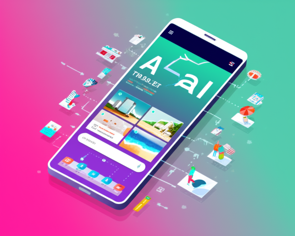 AI travel agent creating personalized trip itinerary