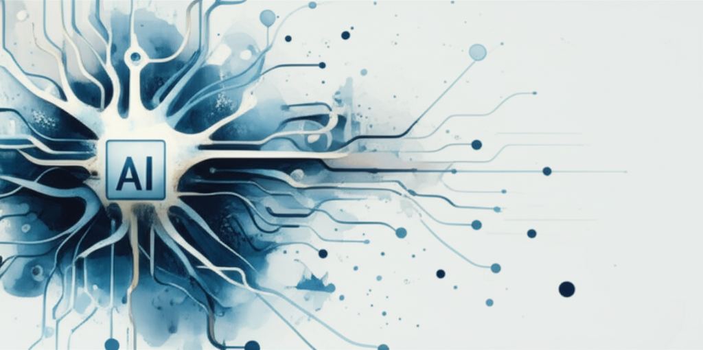 Advanced AI neural network showing reasoning pathways and complex problem solving