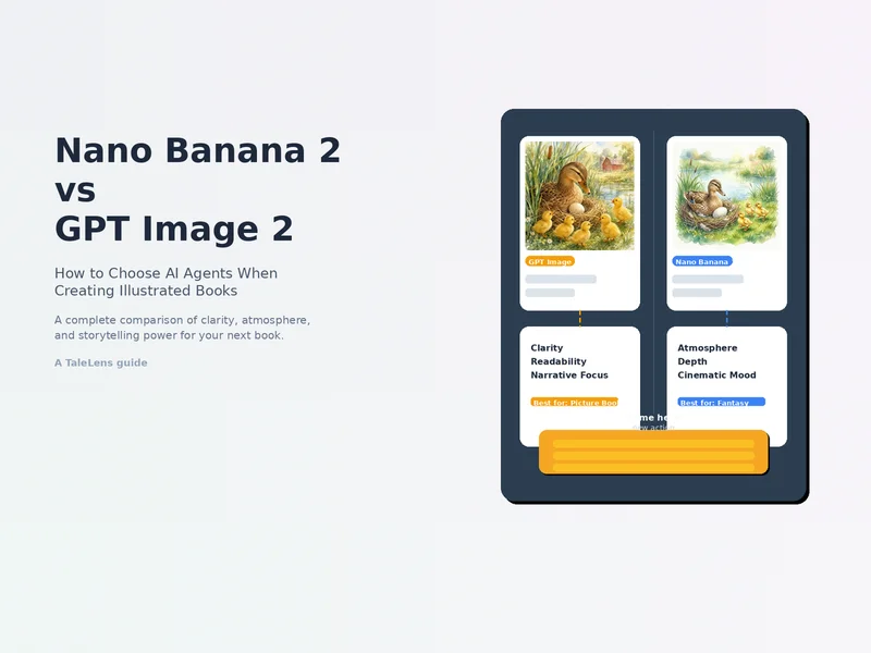 Nano Banana 2 vs GPT Image 2 in 2026: How to Choose AI Agents When Creating Illustrated Books