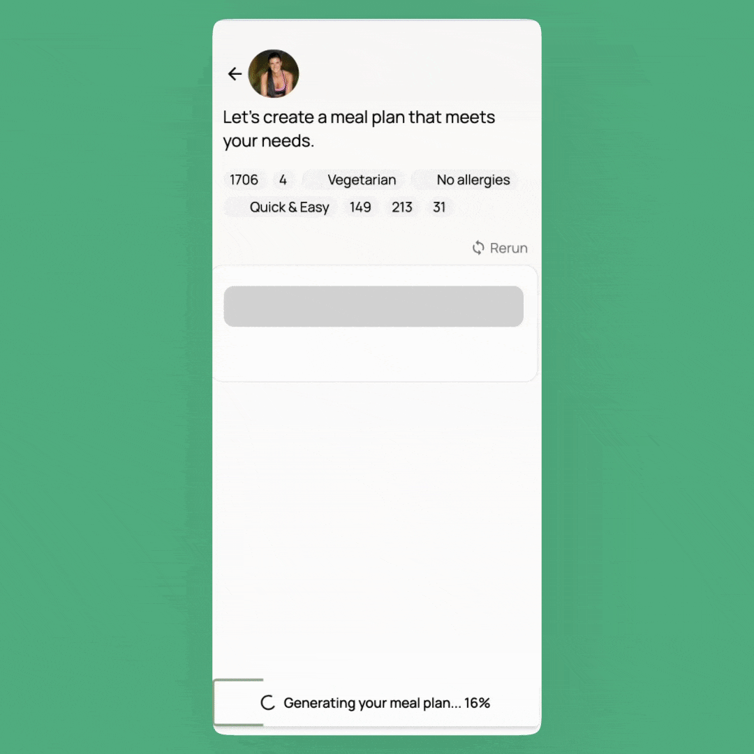 AI Weekly Meal Planner