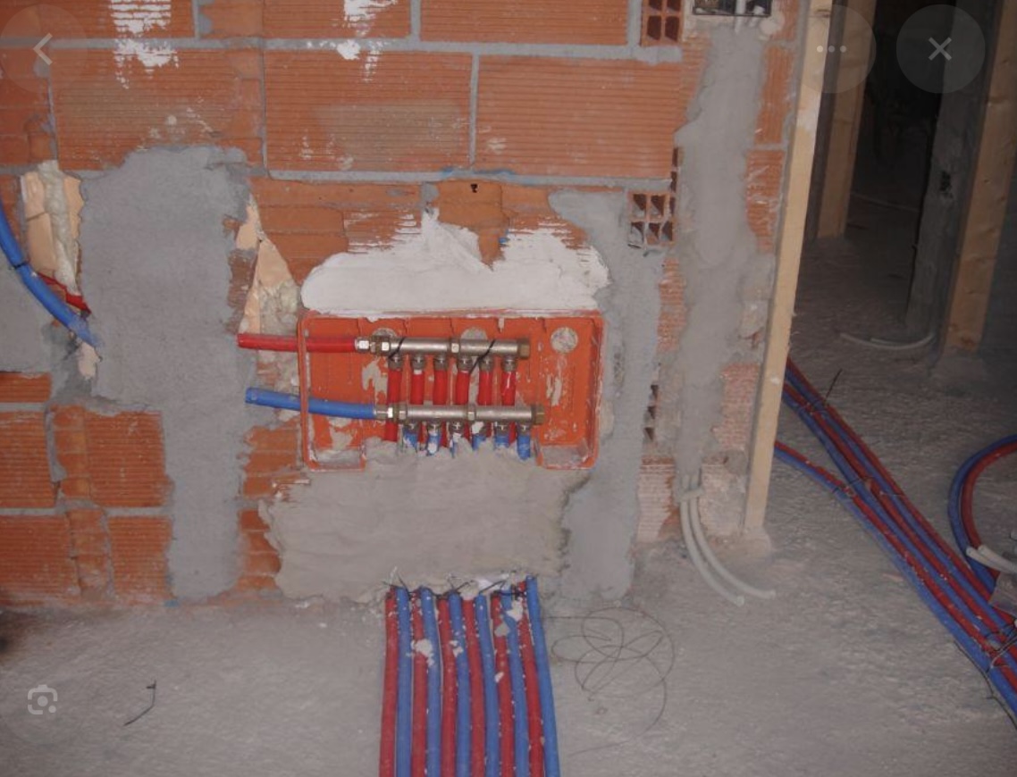 Trabajo de fontanería completado