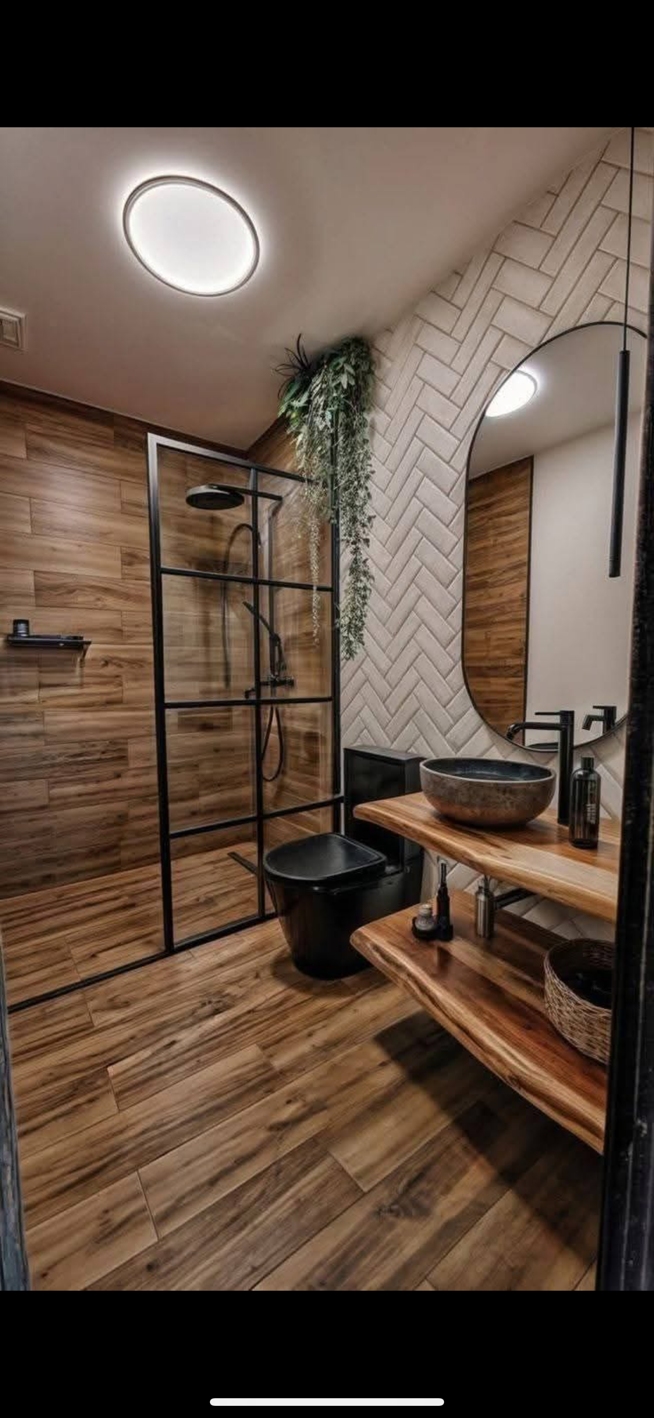 Baño moderno - Resultado final