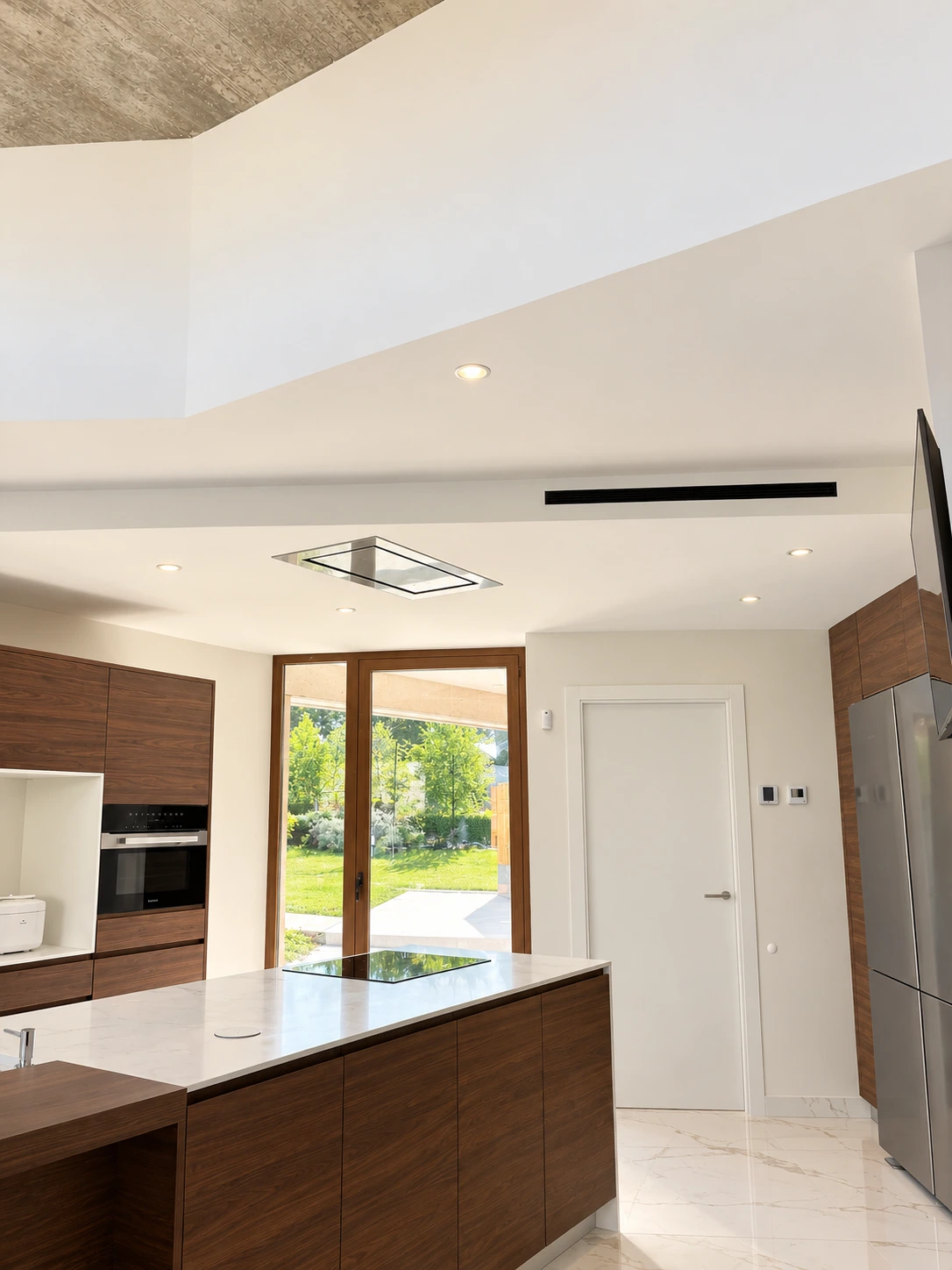 Vivienda unifamiliar con climatización por conductos