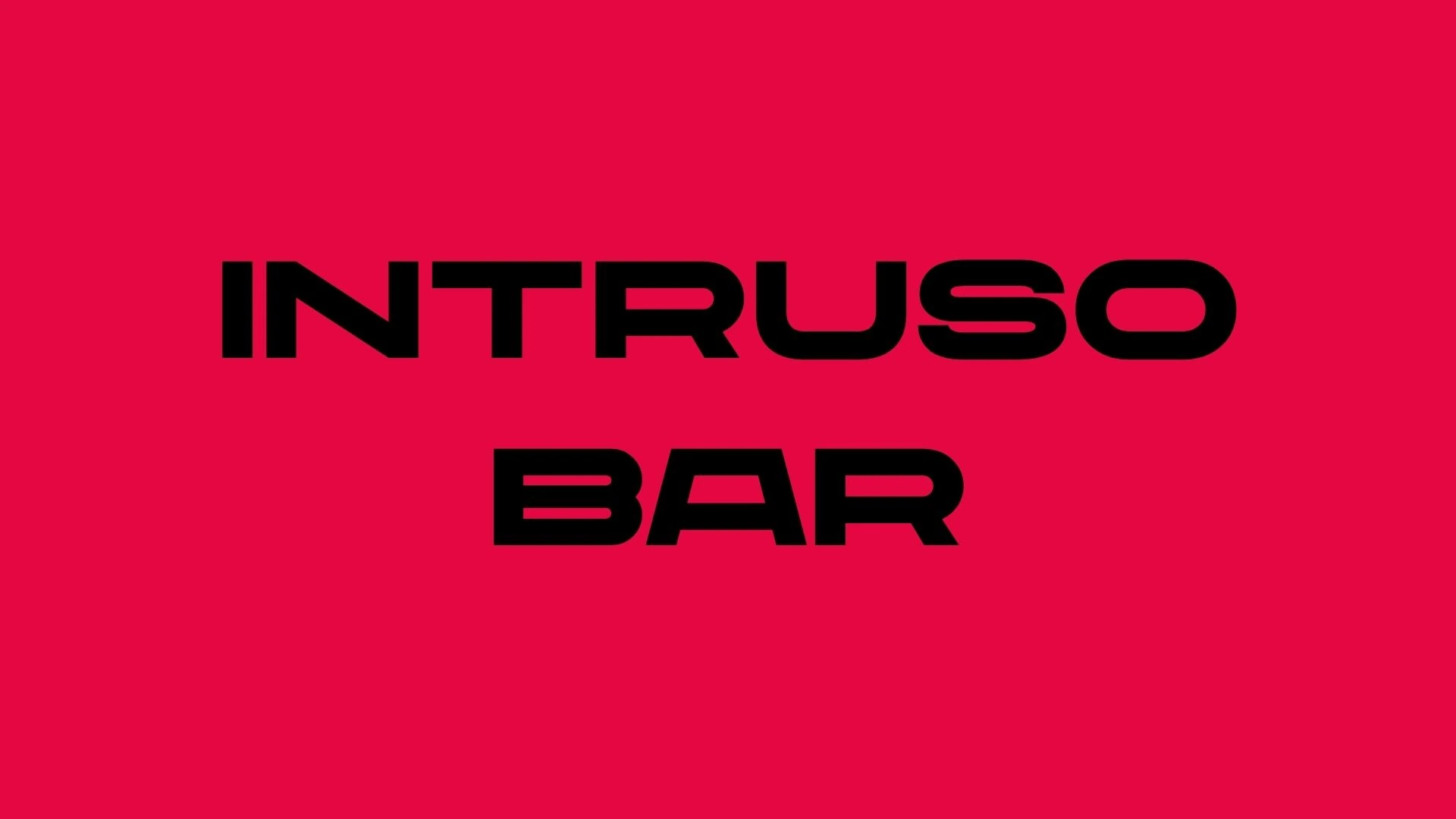 Interior de INTRUSO BAR