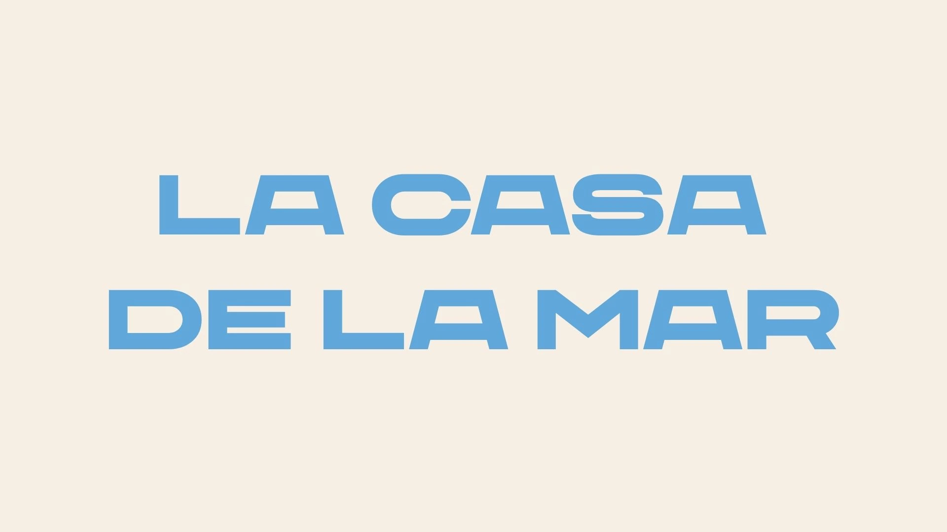 Interior de La Casa de la Mar