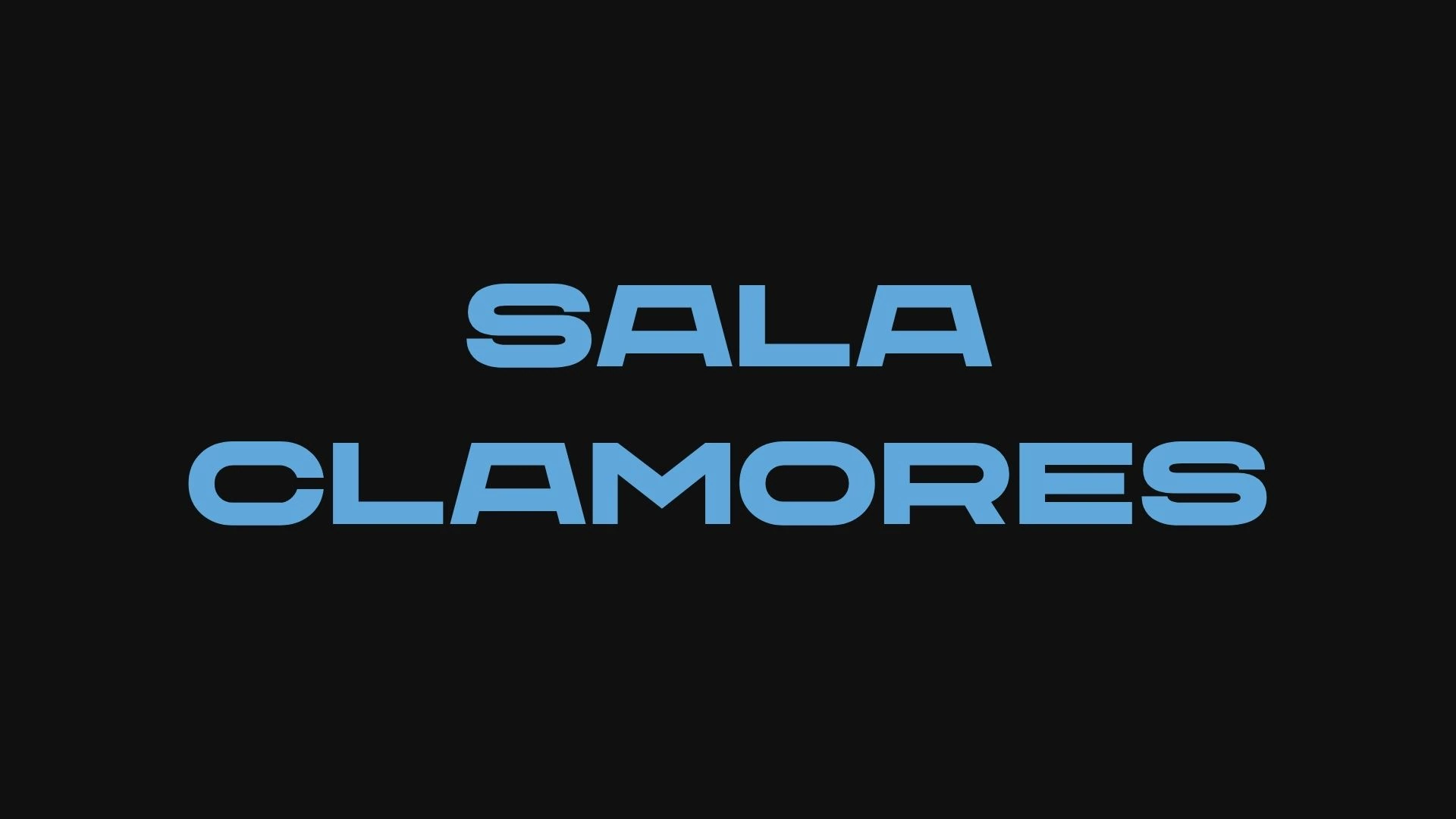 Interior de Sala Clamores