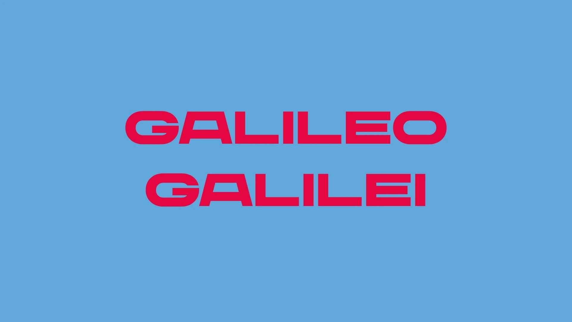 Interior de Galileo Galilei