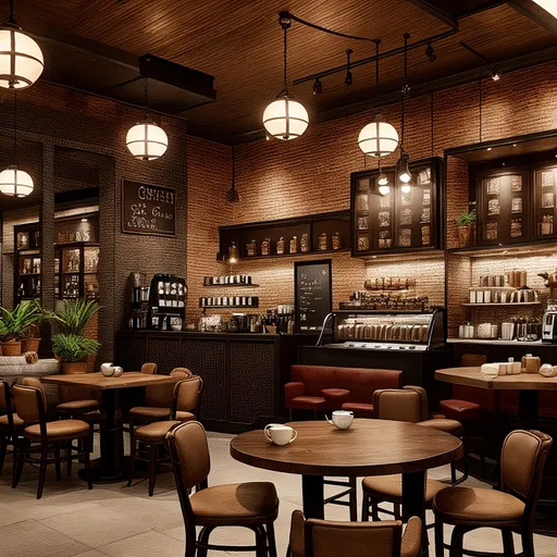 bohemian coffee shop