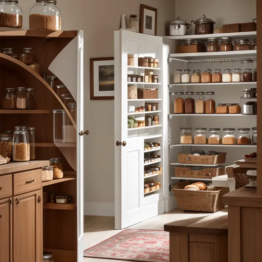Eclectic Pantry design - AI generated interior design visualization