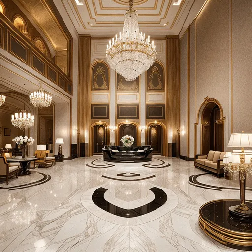 Hotel lobby — Valódi szoba-átalakítások 6
