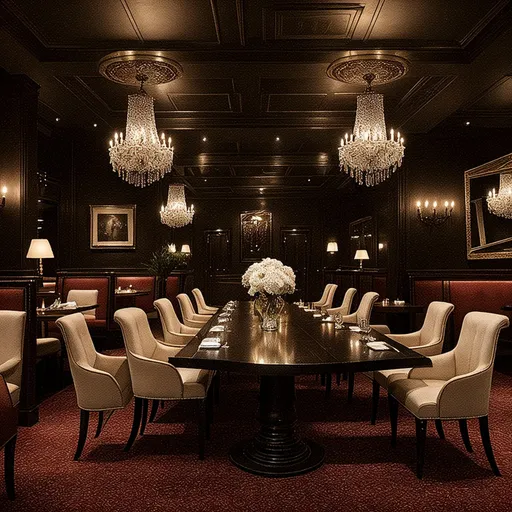 luxury restaurant