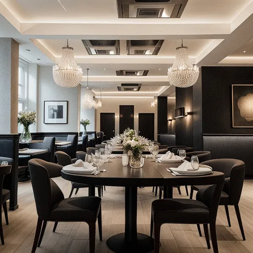 minimalist restaurant
