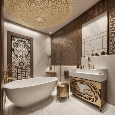 Art Nouveau Bathroom design