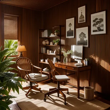 Balinese Home Office
