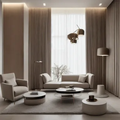 Futurisztikus Living Room design