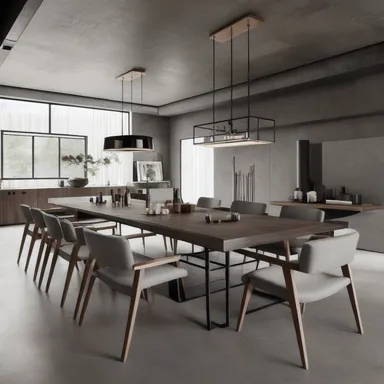 Industrial Dining Room